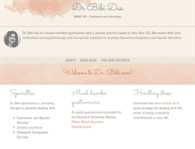 Tablet Screenshot of drbibi.com